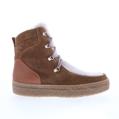 Aquatalia Taelyn Waterproof L432134 Womens Brown Suede Casual Dress Boots