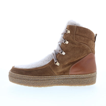 Aquatalia Taelyn Waterproof L432134 Womens Brown Suede Casual Dress Boots
