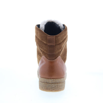 Aquatalia Taelyn Waterproof L432134 Womens Brown Suede Casual Dress Boots