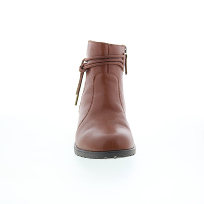 Strive Strive Lambeth LAMBETH Womens Brown Leather Casual Dress Boots