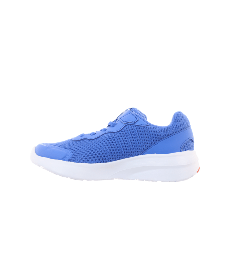 New Balance Kid's 578 Bungee Lace with Top Strap Shoe Blue/Orange