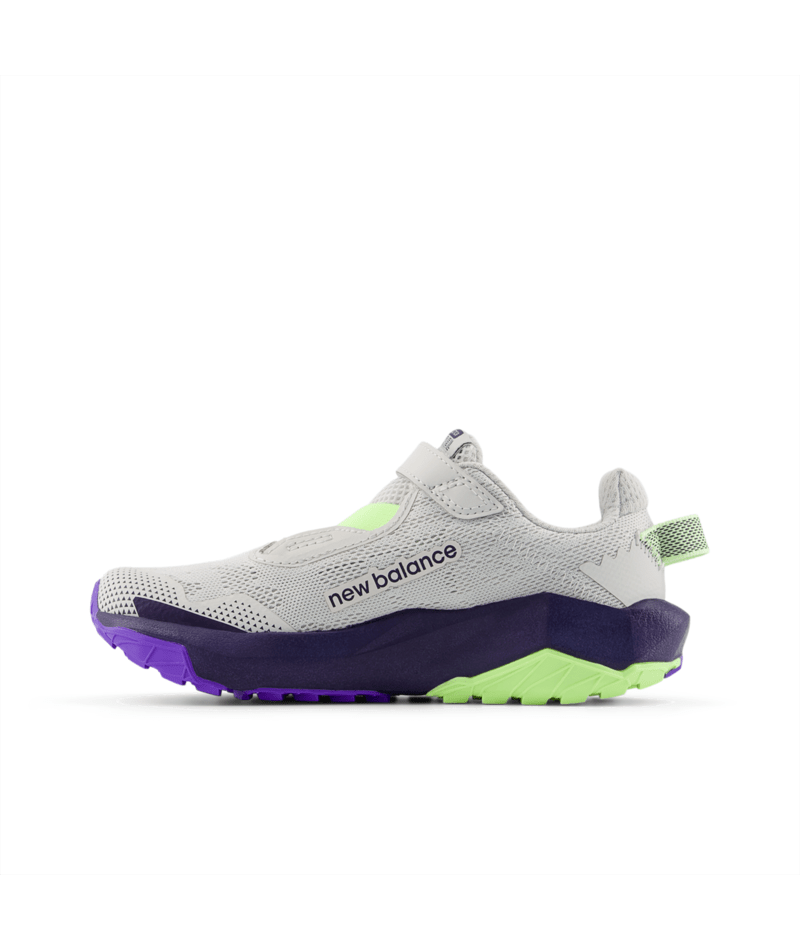 New Balance Kid's DynaSoft Nitrel Bungee Lace with Top Strap Shoe Grey/Indigo