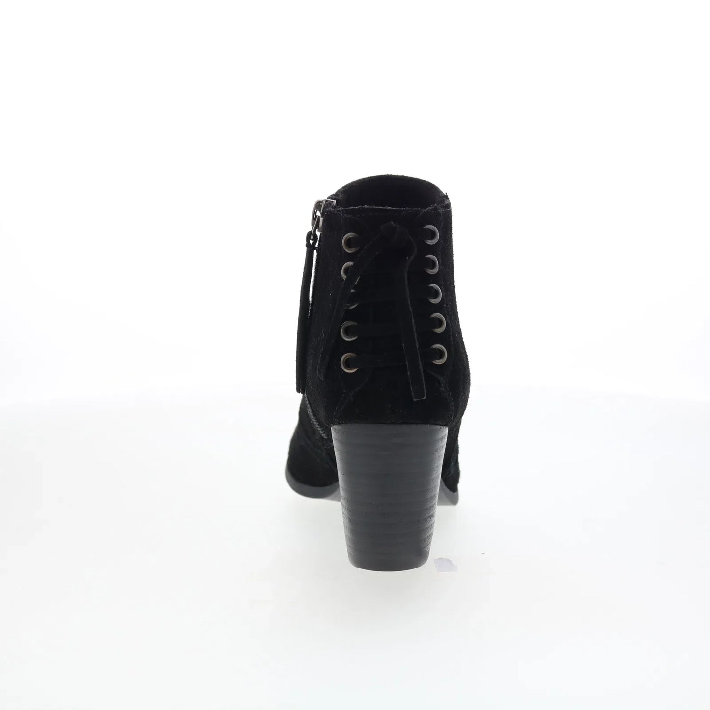 Minnetonka Melanie Bootie 81000 Womens Black Suede Ankle & Booties Boots