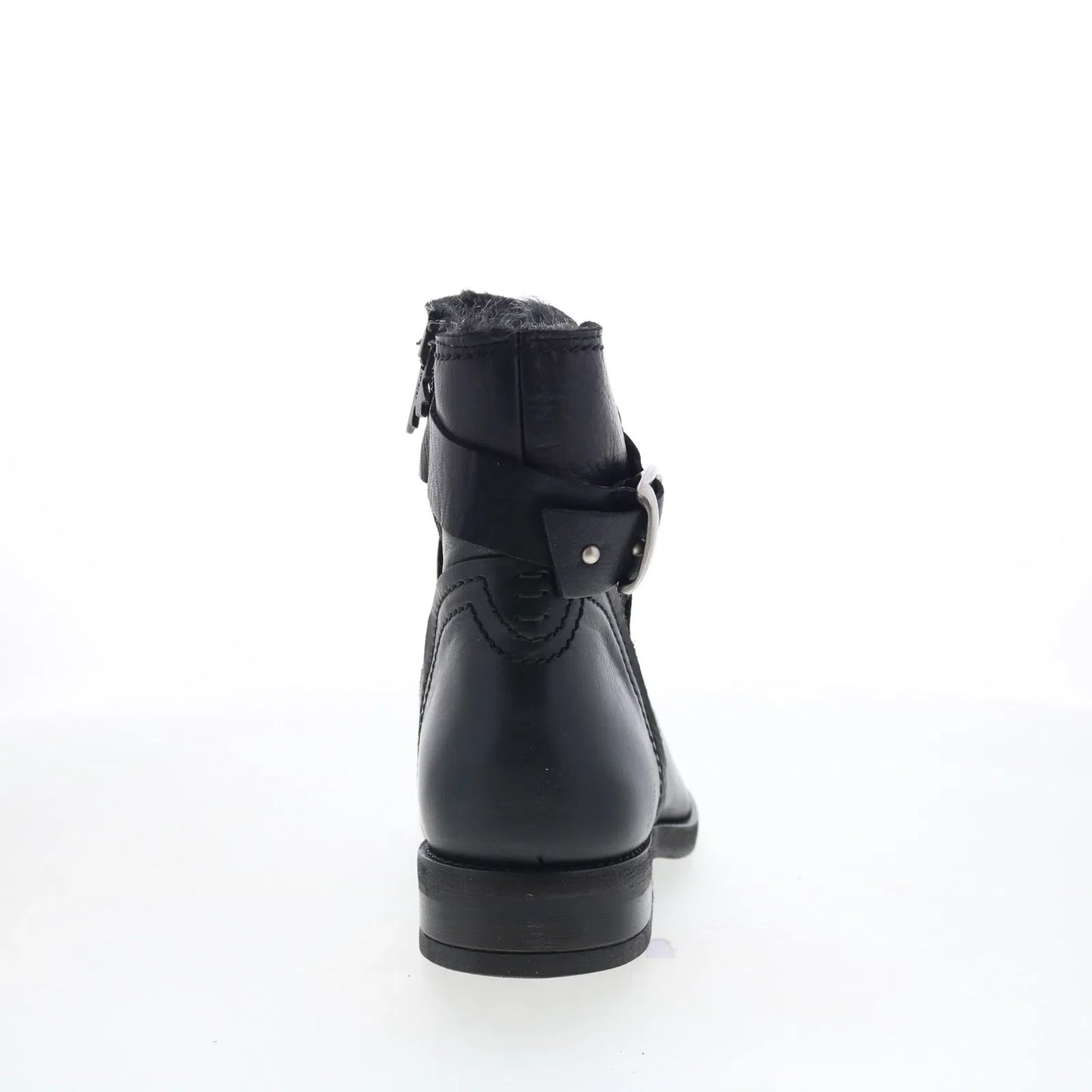 Pajar Memory 53866 Womens Black Leather Hook & Loop Ankle & Booties Boots