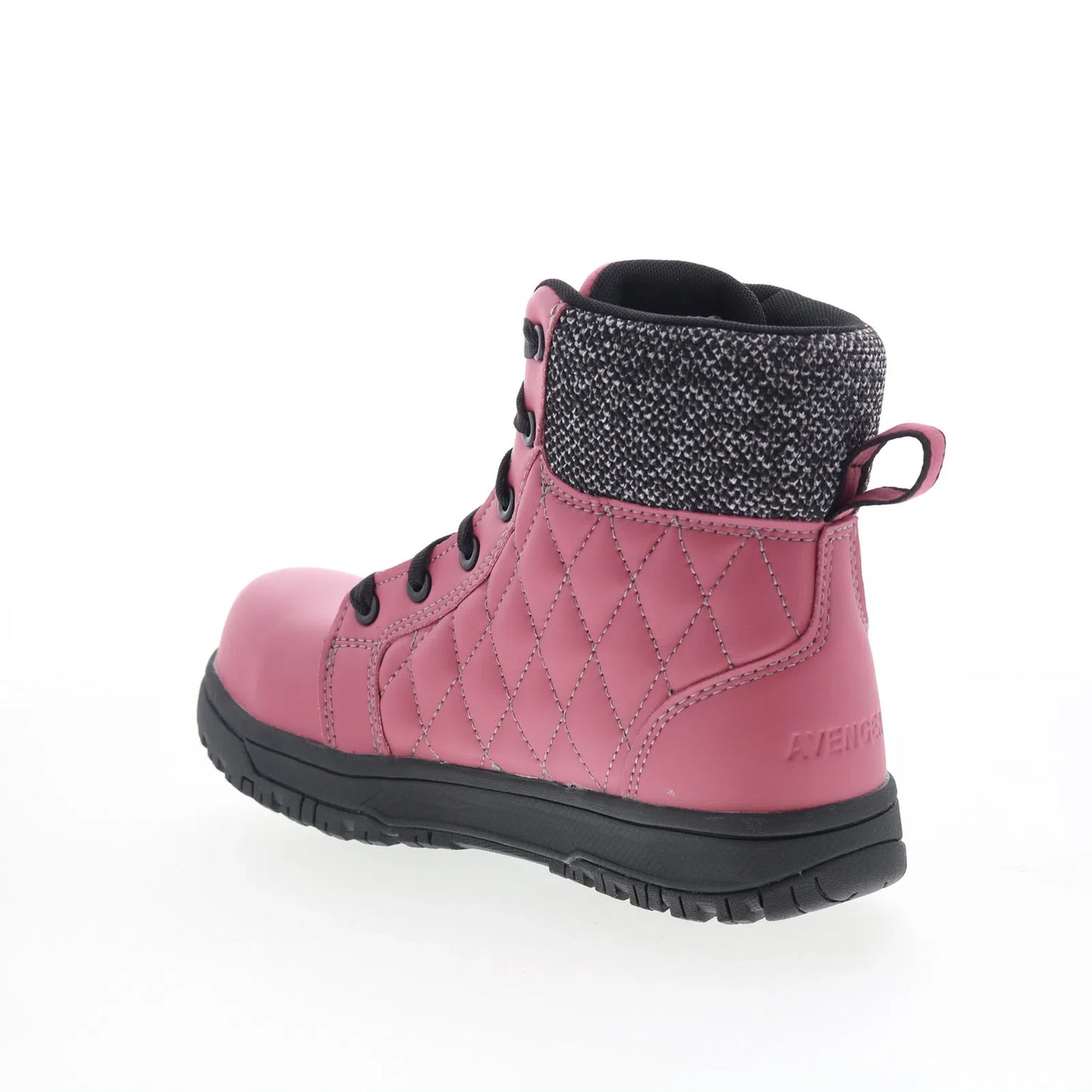 Avenger Metro Composite Toe Electrical Hazard Womens Pink Wide Work Boots