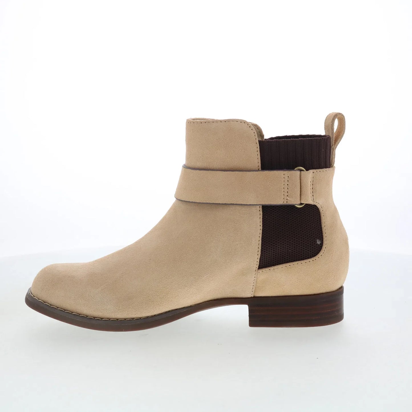 Spenco Park Avenue Boot SP1096WHE Womens Brown Wide Ankle & Booties Boots