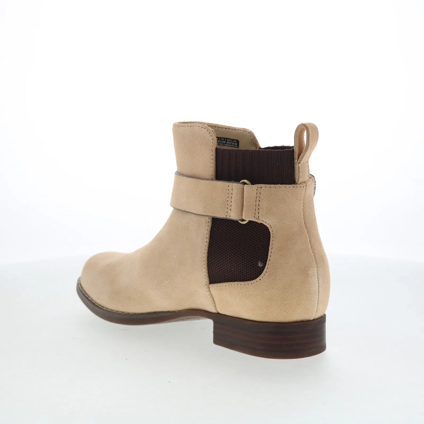 Spenco Park Avenue Boot SP1096WHE Womens Brown Wide Ankle & Booties Boots