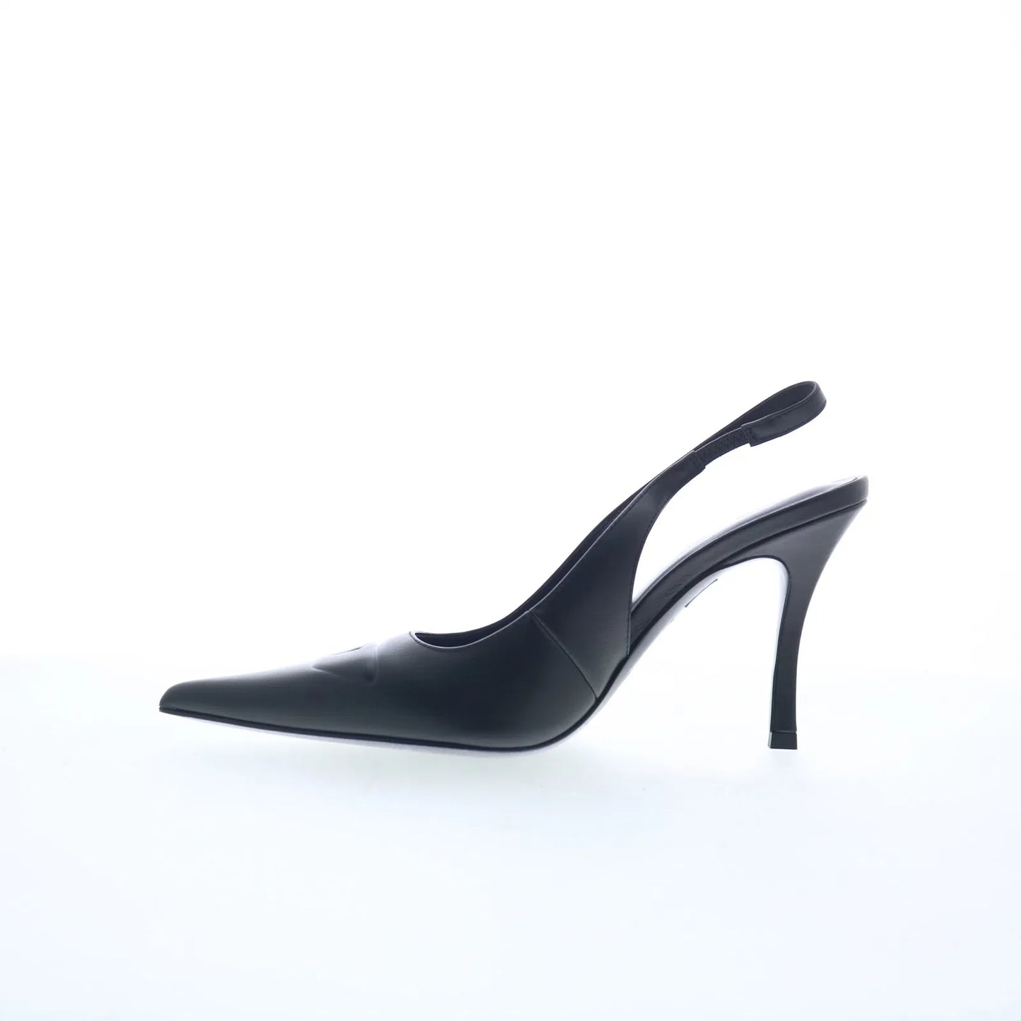 Diesel Pump - Off Price Womens Black Leather Slip On Pumps Heels Shoes