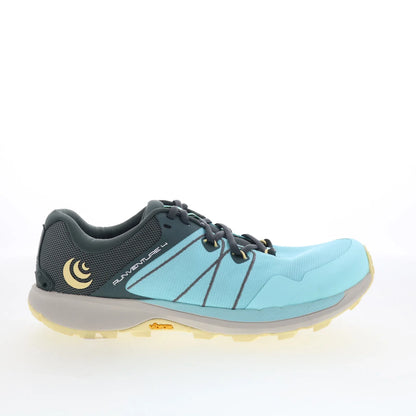 Topo RunVenture 4 W055 Womens Blue Canvas Lace Up Athletic Running Shoes
