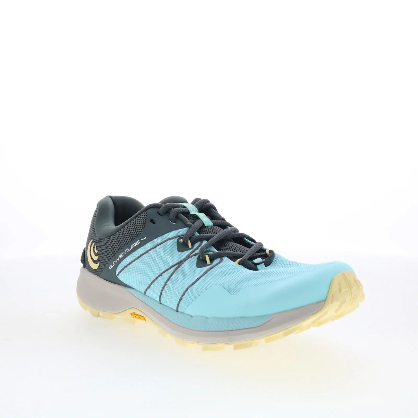 Topo RunVenture 4 W055 Womens Blue Canvas Lace Up Athletic Running Shoes
