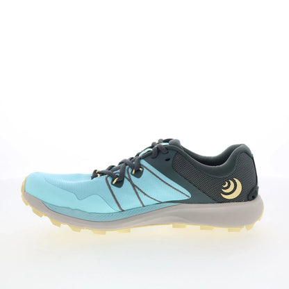 Topo RunVenture 4 W055 Womens Blue Canvas Lace Up Athletic Running Shoes