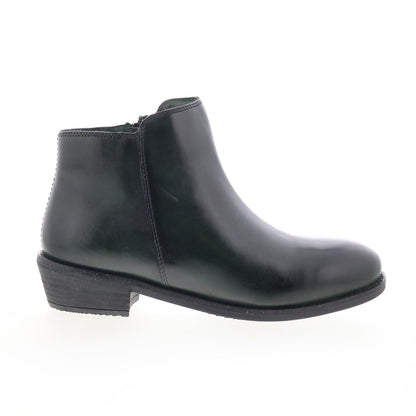 SoftWalk Rocklin 2.0 S2364-380 Womens Green Leather Ankle & Booties Boots