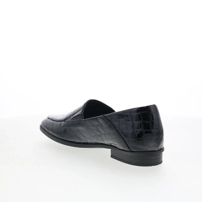 Clarks Sarafyna Freva 26176332 Womens Black Loafers & Slip Ons Casual Shoes