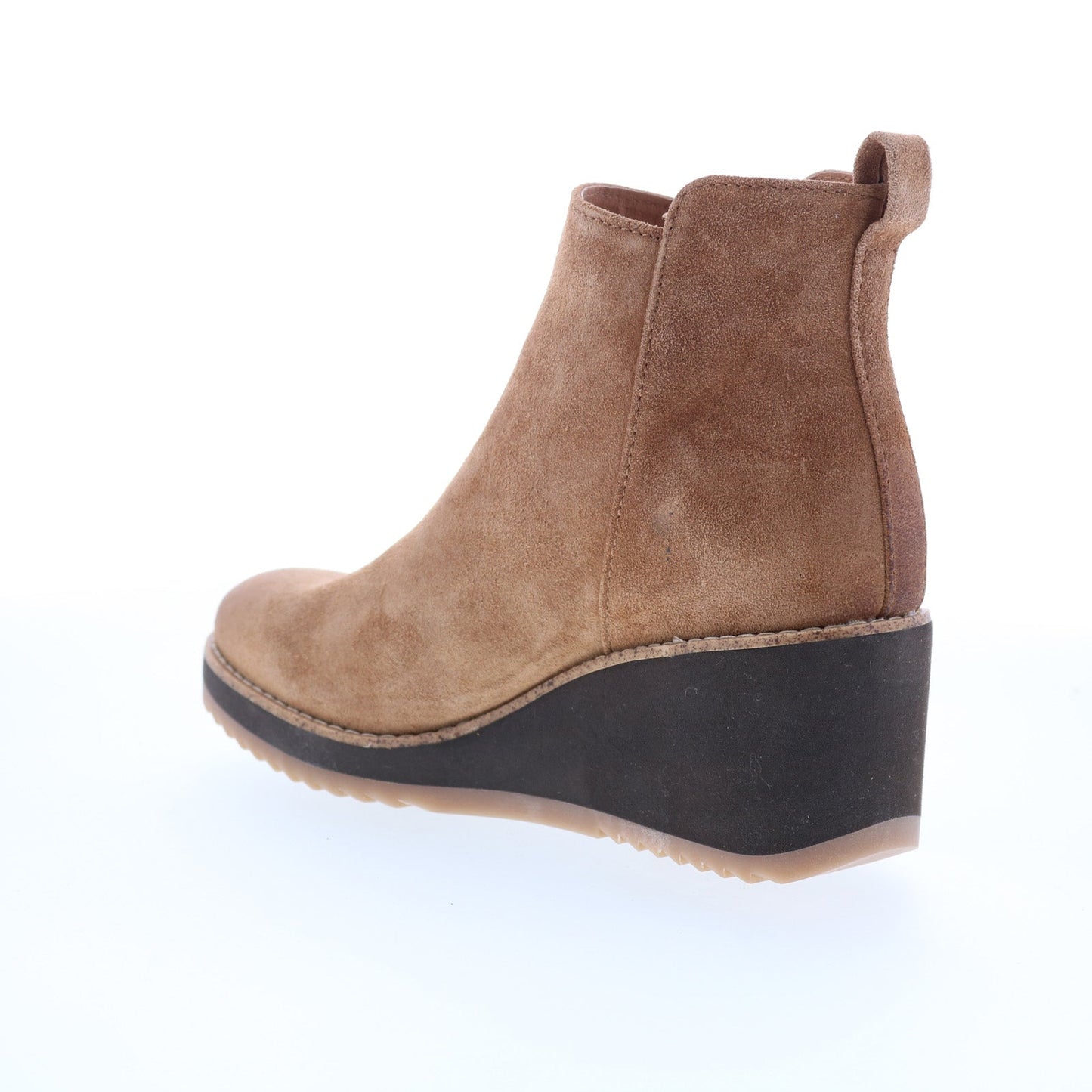 Sofft Emeline SF00871 Womens Brown Suede Zipper Ankle & Booties Boots