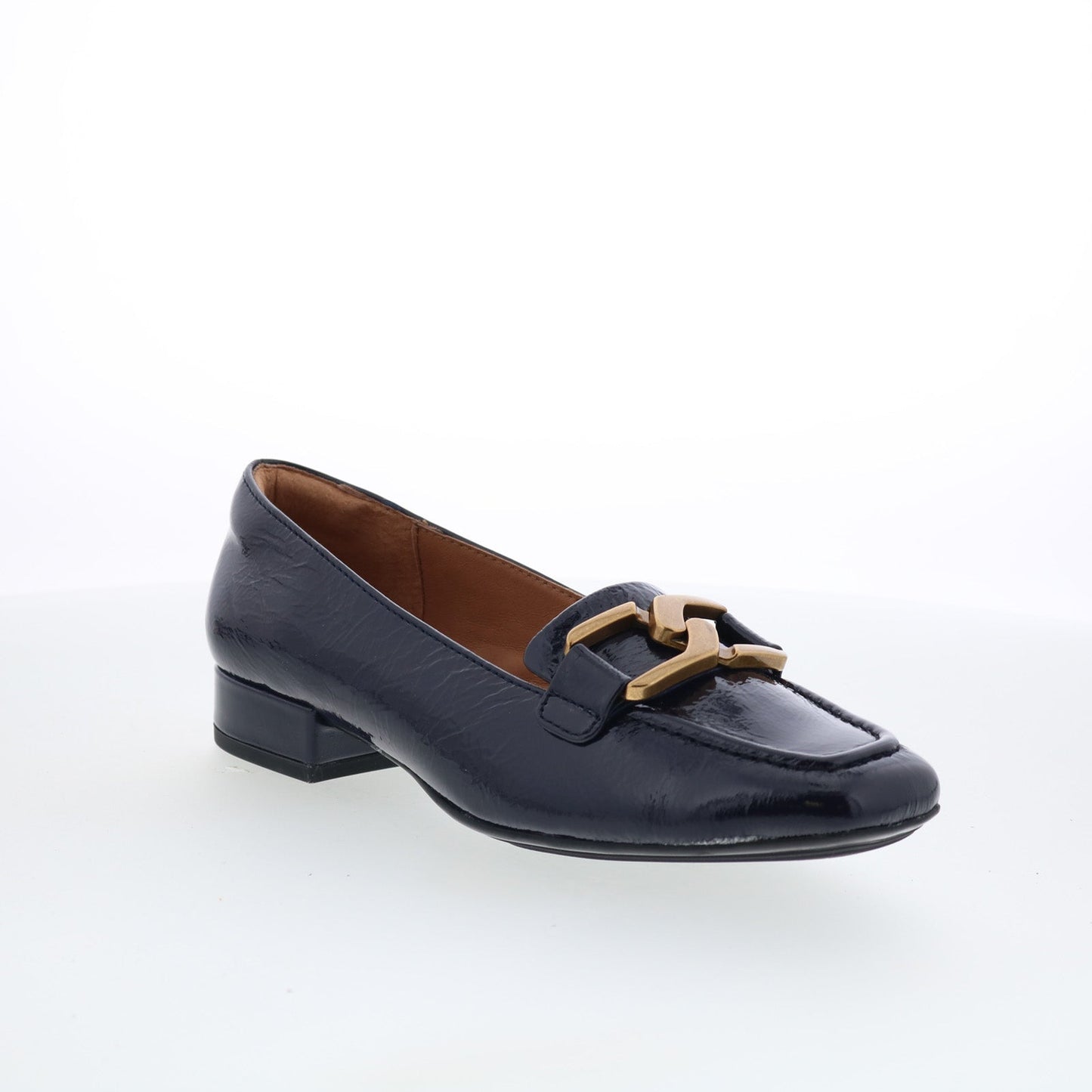 Sofft Erica SF00908 Womens Blue Leather Slip On Loafer Flats Shoes
