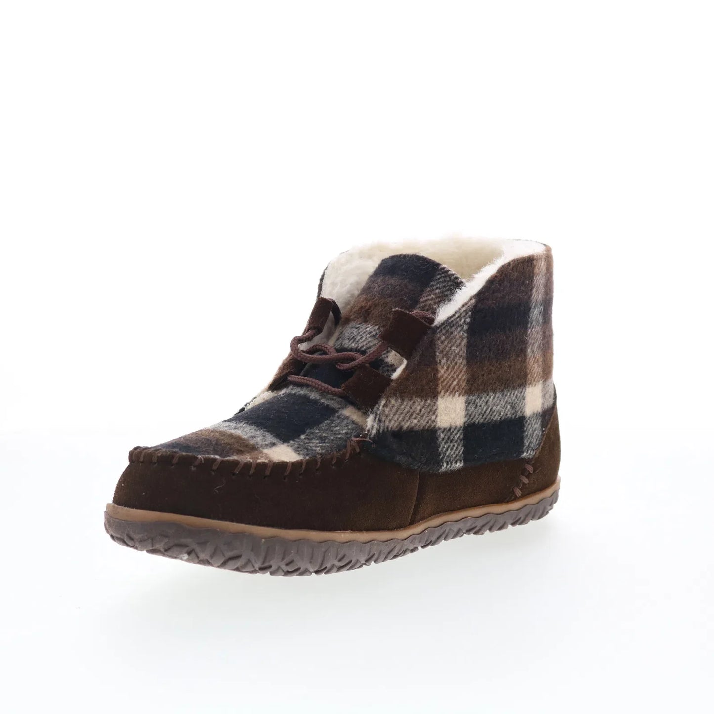 Minnetonka Torrey 40167 Womens Brown Synthetic Loafer Slippers Shoes