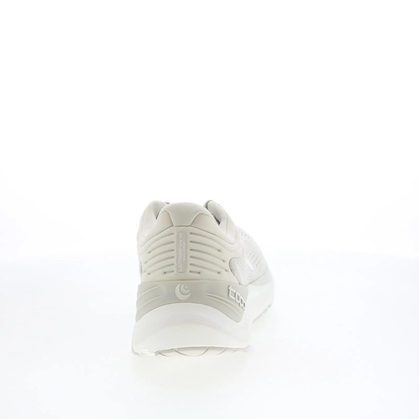 Topo UltraFly 4 W056 Womens Gray Canvas Lace Up Athletic Running Shoes