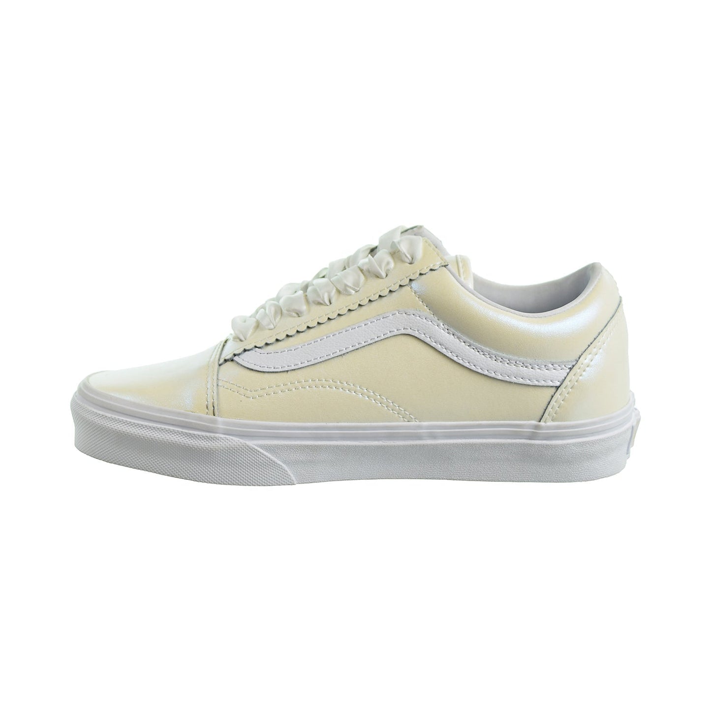 Vans Old Skool Men's Shoes Pearl Suede/Classic White