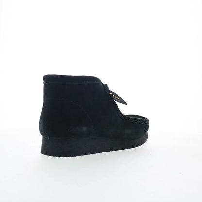 Clarks Wallabee Boot 2 26161529 Womens Black Suede Lace Up Chukkas Boots
