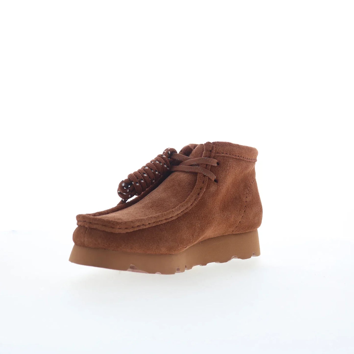 Clarks Wallabee Boot GTX 26177864 Womens Brown Suede Lace Up Chukkas Boots
