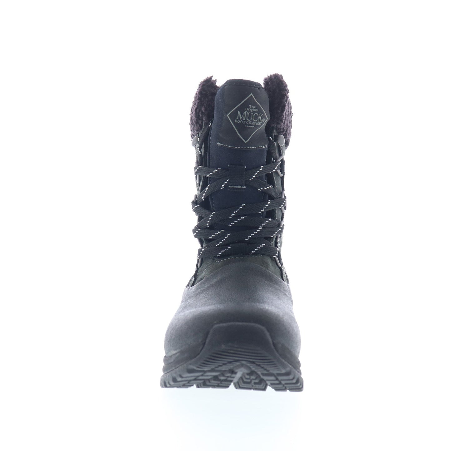 Original Muck Arctic Apres Lace WALM000 Womens Black Leather Winter Boots