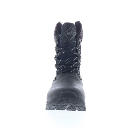Original Muck Arctic Apres Lace WALM000 Womens Black Leather Winter Boots
