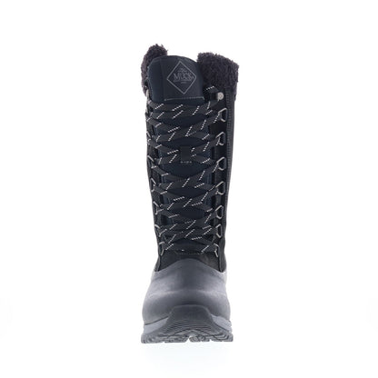 Original Muck Arctic Apres Lace Tall WALT000 Womens Black Leather Winter Boots