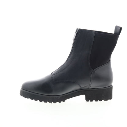 Easy Spirit Willet SEWILLET Womens Black Leather Casual Dress Boots