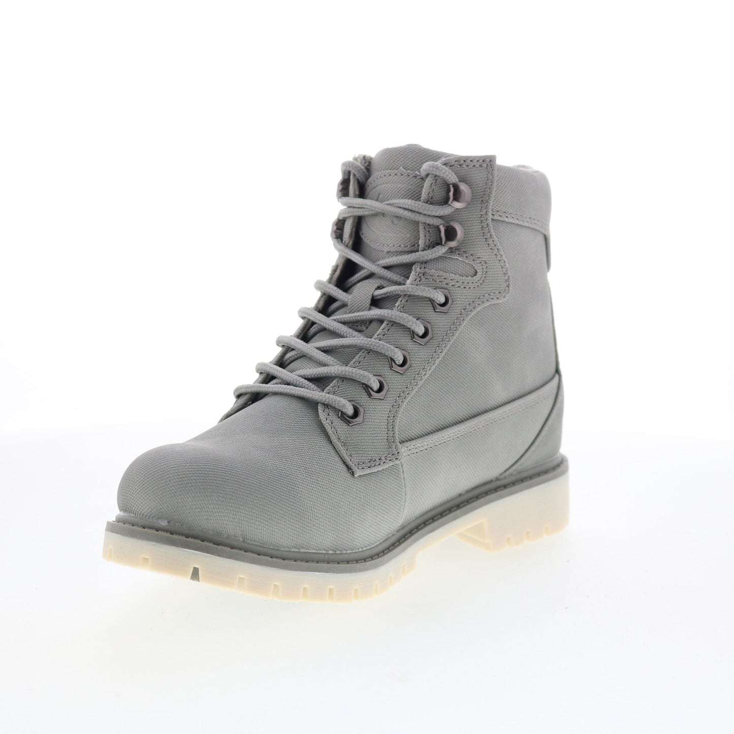 Lugz Mantle HI WMANTLHD-0499 Womens Gray Synthetic Lace up Casual Dress Boots