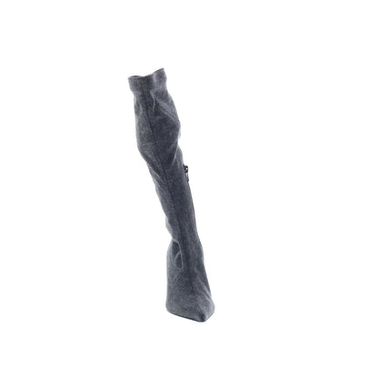 Diesel D-Venus KBT Y02917-P0585-H0144 Womens Black Suede Knee High Boots