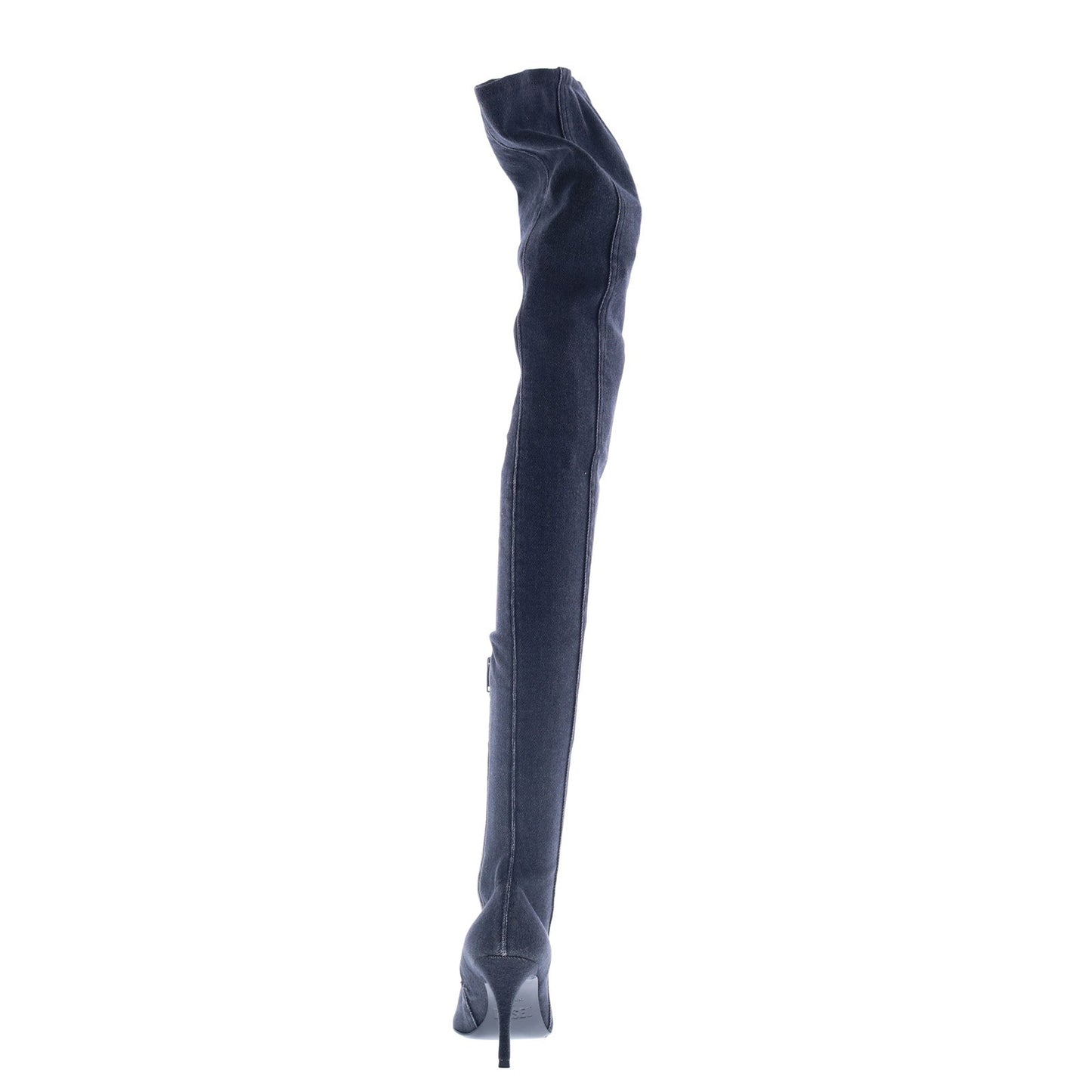 Diesel D-Venus TBT D Y03316-P6078-T8013 Womens Black Over The Knee Boots